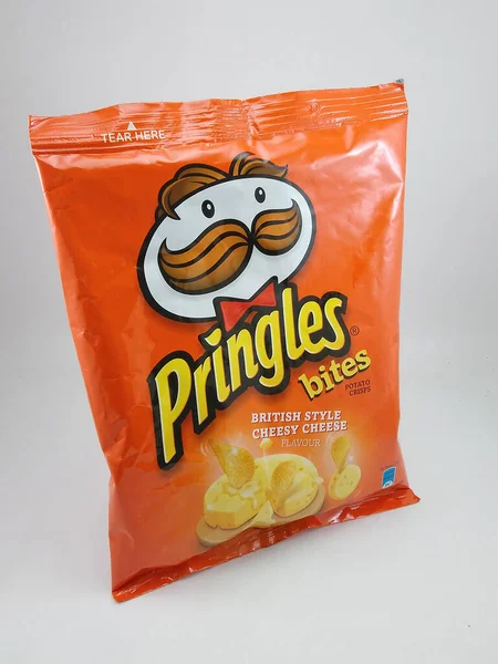 Manila Lgo Pringles Bijt Kaassmaak Oktober 2020 Manilla Filipijnen — Stockfoto