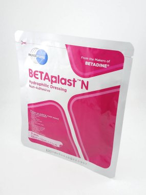 MANILA, PH - OCT 27 - Betaplast N hidrofilik sargı 27 Ekim 2020, Manila, Filipinler.