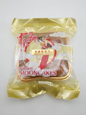 MANILA, PH - 27 Ekim 2020 'de Manila, Filipinler' de Çin ay çöreği.