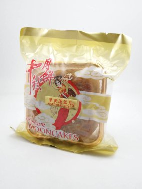 MANILA, PH - 27 Ekim 2020 'de Manila, Filipinler' de Çin ay çöreği.