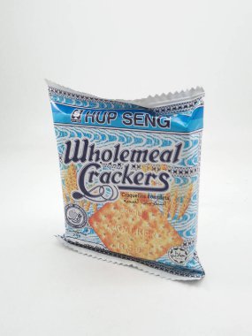 MANILA, PH - OCT 27 - Hup seng toptan krakerleri 27 Ekim 2020 'de Manila, Filipinler' de.