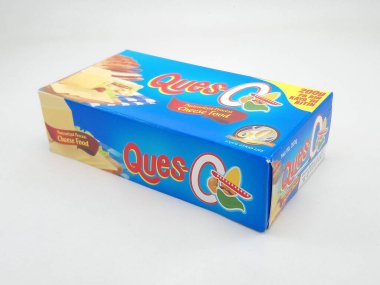 MANILA, PH - 27 Ekim 2020 tarihinde Filipinler, Manila 'da Queso pastörize işlem peyniri.