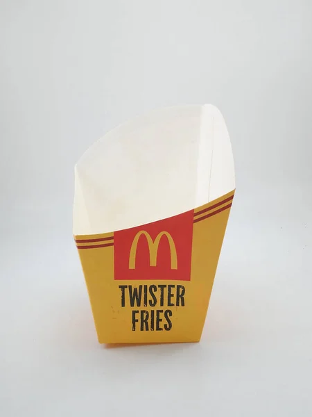 Manila Oct Mcdonalds Twister Fries Box October 2020 Manila Philippines — Stock Photo, Image