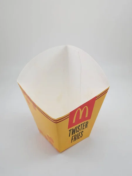 Manila Oct Mcdonalds Twister Fries Box Outubro 2020 Manila Filipinas — Fotografia de Stock