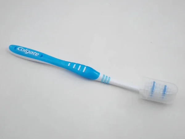 Manila Oct Colgate Super Flex Blue Toothbrush October 2020 Manila — Stock Photo, Image