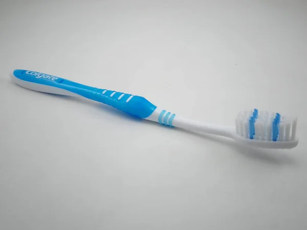 Manila Oct Colgate Super Flex Blue Toothbrush October 2020 Manila — Stock Photo, Image