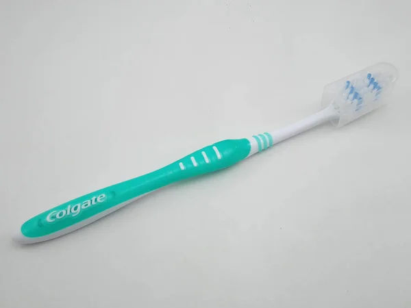 Manila Oct Colgate Super Flex Green Toothbrush October 2020 Manila — Stock Photo, Image