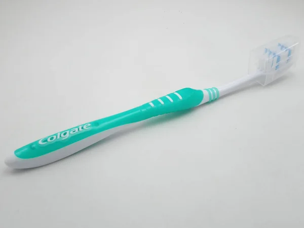 Manila Oct Colgate Super Flex Green Toothbrush October 2020 Manila — Stock Photo, Image