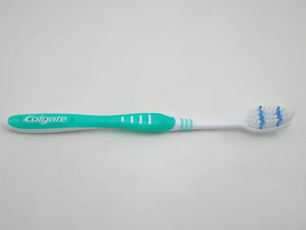 Manila Oct Colgate Super Flex Green Toothbrush October 2020 Manila — Stock Photo, Image