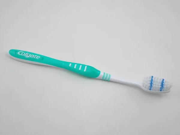 Manila Oct Colgate Super Flex Green Toothbrush October 2020 Manila — Stock Photo, Image