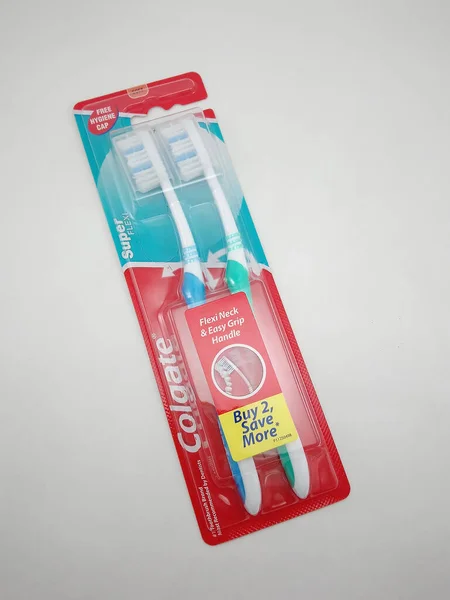 Manila Oct Colgate Super Flex Toothbrush October 2020 Manila Philippines — Stock Photo, Image