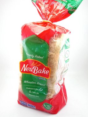 MANILA, PH - OCT 27 - Neu, 27 Ekim 2020 tarihinde Manila, Filipinler 'de buğday ekmeği pişirdi.