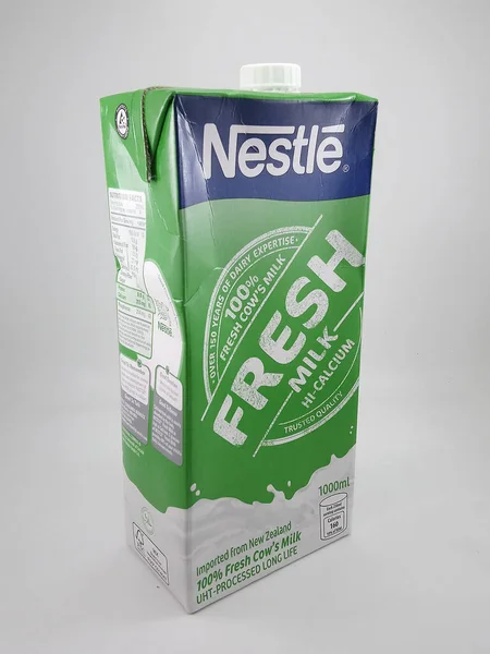 Manila Okt Nestlé Frischmilch Oktober 2020 Manila Philippinen — Stockfoto