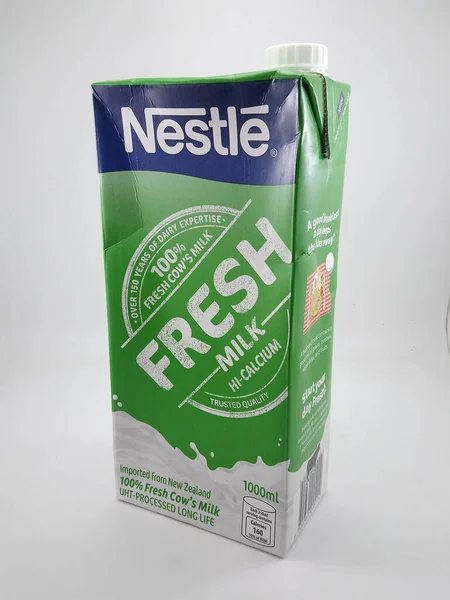 Manila Oct Nestlé Leche Fresca Octubre 2020 Manila Filipinas —  Fotos de Stock