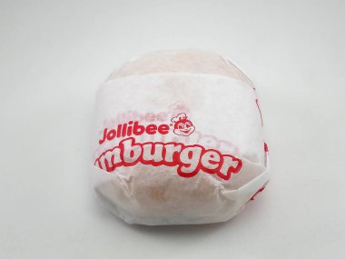MANILA, PH - OCT 27 - Jollibee yumburger 27 Ekim 2020, Manila, Filipinler.
