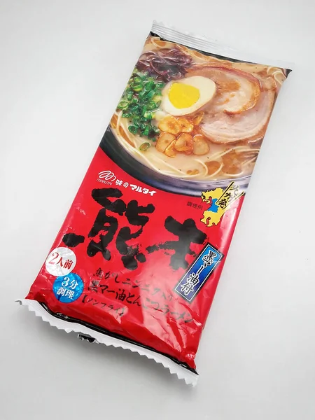 Manila Oct Marutai Macarrão Ramen Japonês Saga Shio Beef Sabor — Fotografia de Stock