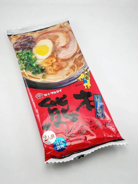 Manila Oct Mie Ramen Jepang Marutai Saga Shio Beef Ramen — Stok Foto