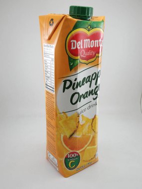 MANILA, PH - OCT 27 - Del monte ananas portakal suyu 27 Ekim 2020, Manila, Filipinler.