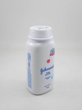 MANILA, PH - 27 Ekim 2020 'de Manila, Filipinler' de Johnsonların bebek pudrası.