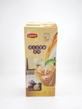 MANILA, PH - OCT 27 - Lipton Süt Çayı 27 Ekim 2020, Manila, Filipinler.