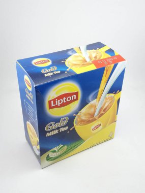 MANILA, PH - OCT 27 - Lipton altın sütlü çayı 27 Ekim 2020, Manila, Filipinler.
