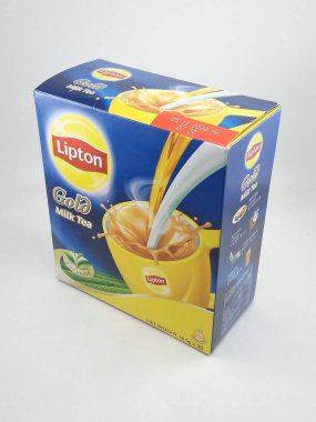 MANILA, PH - OCT 27 - Lipton altın sütlü çayı 27 Ekim 2020, Manila, Filipinler.