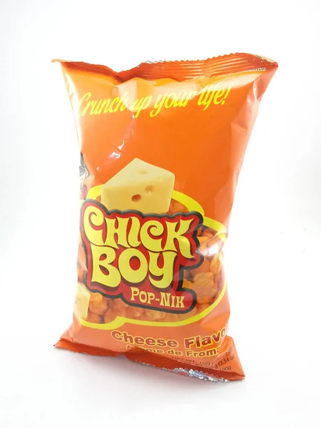 Manila Oct Chick Boy Pop Nik Cheese Flavor Snack Octubre —  Fotos de Stock