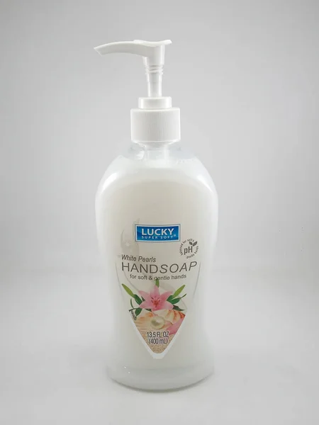 Manila Oct Lucky Super Soft White Pearls Hand Soap October — Fotografia de Stock