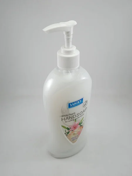 Manila Oct Lucky Super Soft White Pearls Hand Soap October — Fotografia de Stock