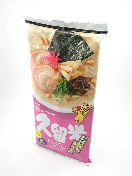 Manila Oct Marutai Ιαπωνικά Noodles Ράμεν Kurume Noukou Tonkotsu Ramen — Φωτογραφία Αρχείου