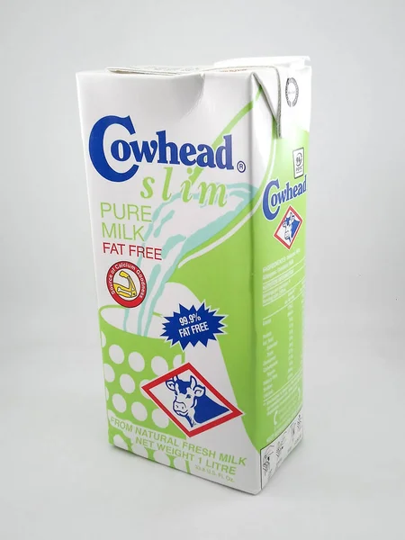 Manila Oct Cowhead Slim Natural Fresh Milk Octubre 2020 Manila — Foto de Stock