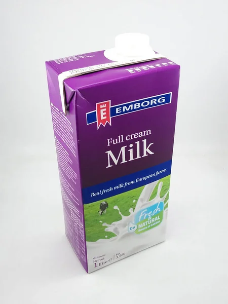 Manila Zzú Emborg Plnotučné Mléko Října 2020 Manile Filipíny — Stock fotografie