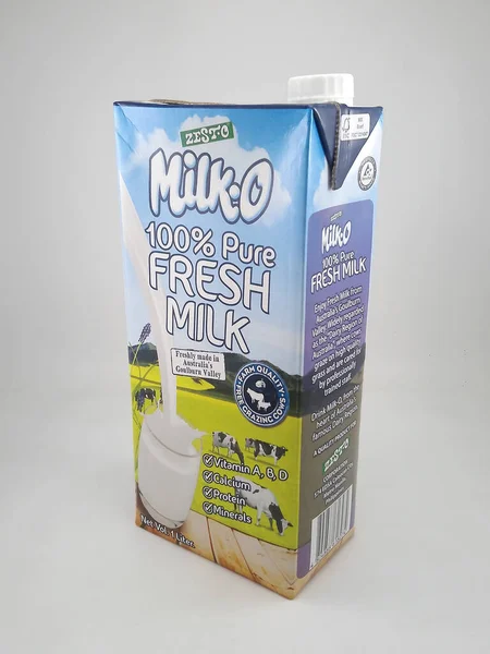 Manila Oct Zesto Milk Fresh Milk Στις Οκτωβρίου 2020 Στη — Φωτογραφία Αρχείου