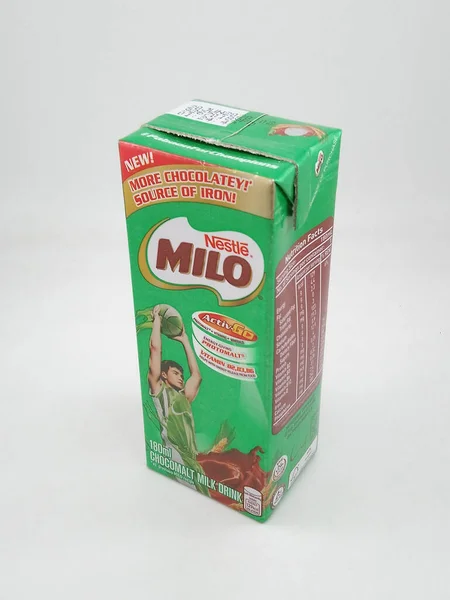 Manila Tot Milo Chocomalt Tejital 2020 Október Manilában Fülöp Szigeteken — Stock Fotó