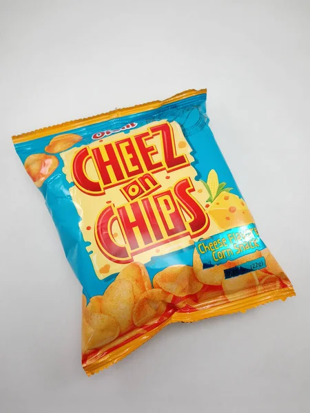 Manila Oct Oishi Cheez Chips Cheese Flavred Corn Snack Octobre — Photo