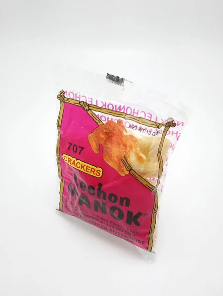 Cuezon City Nov Lechon Manok Crackers 2020 필리핀 — 스톡 사진