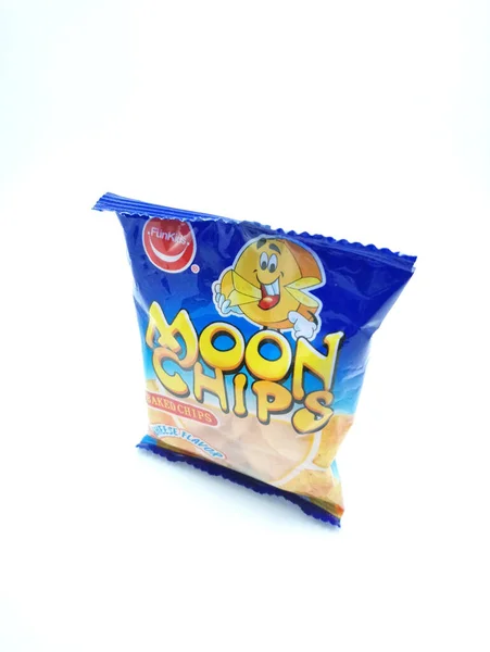 Cidade Quezon Nov Sabor Queijo Chips Lua Assado Novembro 2020 — Fotografia de Stock