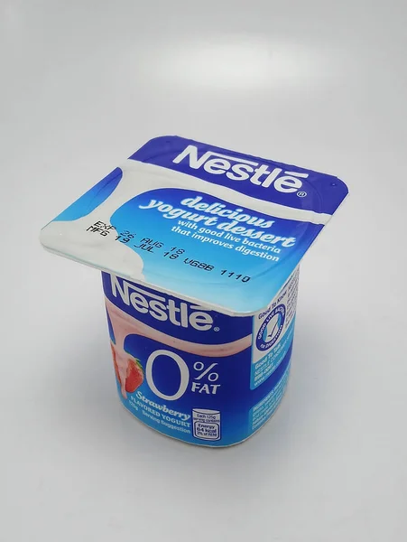 Quezon City Nov Nestlé Joghurt Mit Erdbeergeschmack November 2020 Quezon — Stockfoto