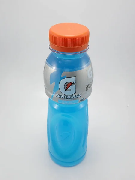 Quezon City Nov Gatorade Sportital Szomjúságcsillapító Kék Csavar 2020 November — Stock Fotó