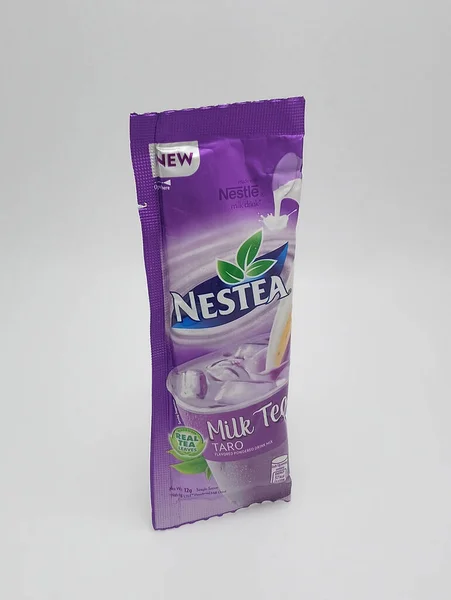 Quezon City Nov Nestea Milk Tea Taro Листопада 2020 Року — стокове фото