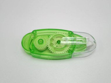 Yeşil plastik kaplama düzeltme bandı