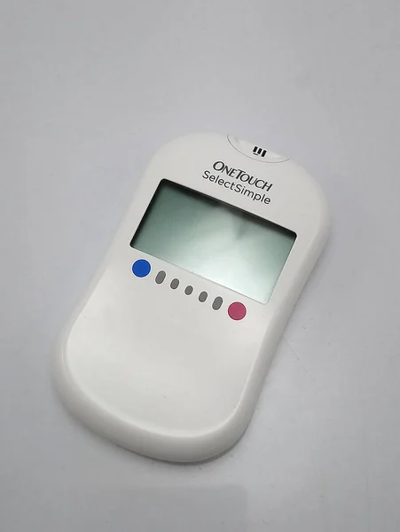 Quezon City Nov One Touch Select Simple Blood Glucose Monitoring — Zdjęcie stockowe