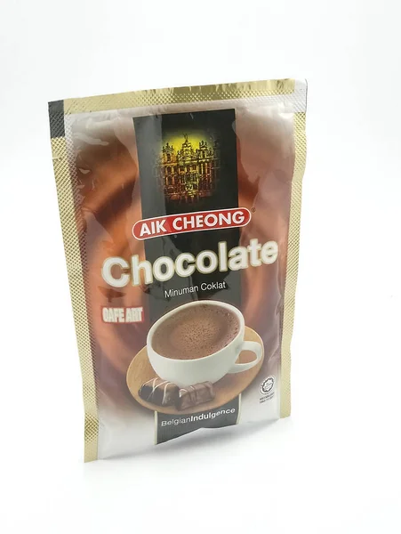 Quezon City Nov Aik Cheong Csokoládé Por Ital 2020 November — Stock Fotó