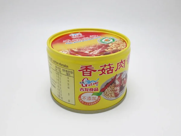 Manila Nov Gulong Pork Mince Bean Paste Can November 2020 — Stock Photo, Image