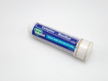 MANILA, PH - NOV 25 - Vicks sprey çubuğu kafur ve mentollü 25 Kasım 2020 