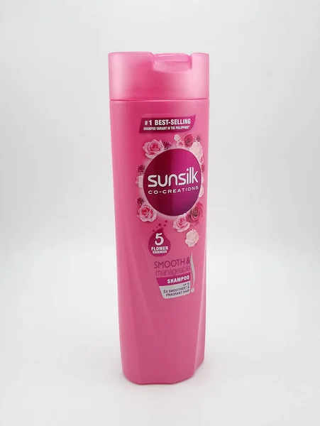 Manila Nov Sunsilk Creations Flores Essências Shampoo Novembro 2020 Manila — Fotografia de Stock