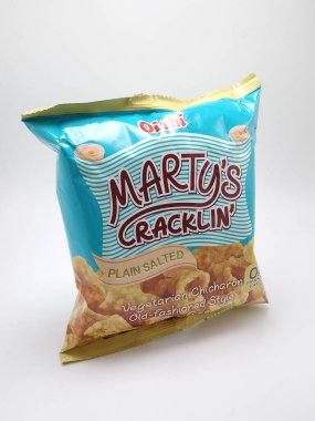 MANILA, PH - NOV 26 - 26 Kasım 2020 'de Manila, Filipinler' de tuzlanmış Oishi Şehitleri.