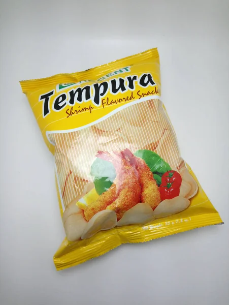 Manila Nov Tempura Shrimp Aromated Snack Novembre 2020 Manila Filippine — Foto Stock