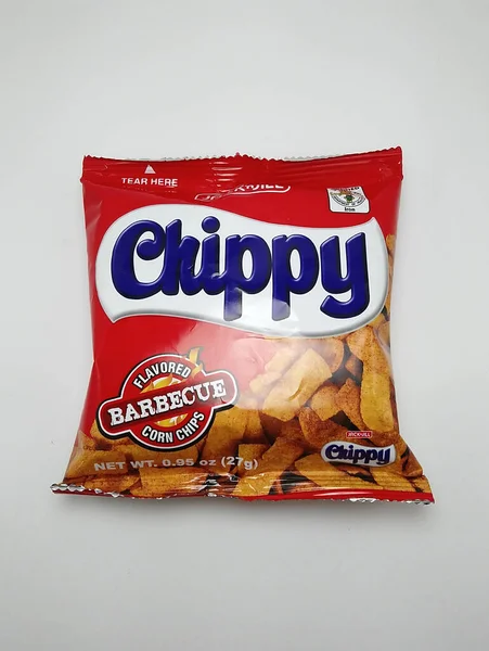 Manila Nov Chippy Chips Milho Com Sabor Churrasco Novembro 2020 — Fotografia de Stock