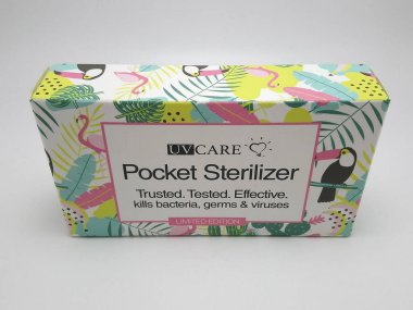 MANILA, PH - NOV 11 - UV cep sterilizatörü 11 Kasım 2020, Manila, Filipinler.